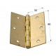 STEEL FLAT HINGE 80x60 ITALY